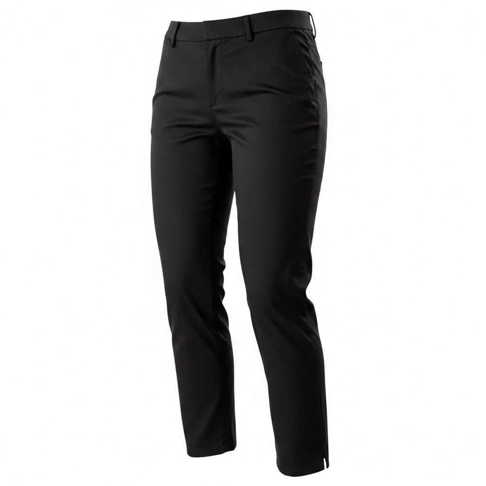 Liz Claiborne Emma Pants Womens 16 Black Ankle Career Stretch Slacks